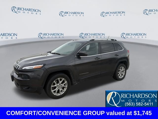 Gray (Granite Crystal Metallic Clearcoat) 2015 Jeep Cherokee SUV / Crossover Four-Wheel Drive 9-Speed Automatic