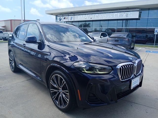 Tanzanite Blue II Metallic 2022 BMW X3 SUV / Crossover Rear-Wheel Drive 8-Speed Automatic