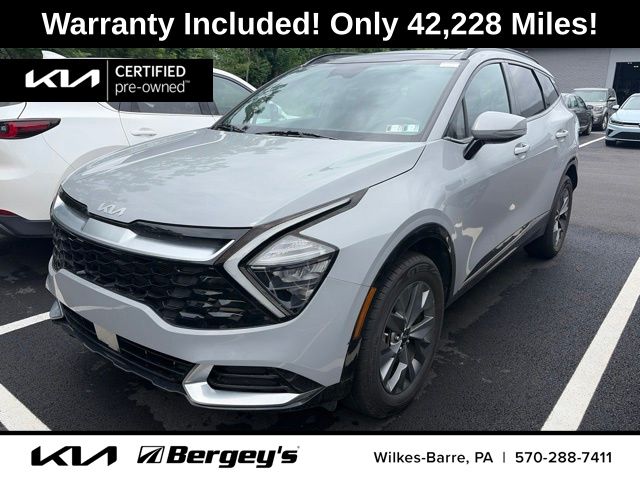 Wolf Gray 2023 Kia Sportage SUV / Crossover All-Wheel Drive 8-Speed Automatic