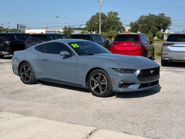 Vapor Blue 2025 Ford Mustang Coupe Rear-Wheel Drive Automatic