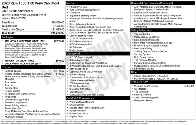 Used 2023 Ram 1500 Truck
