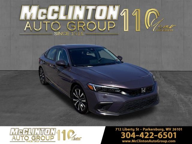 2024 Smokey Mauve Pearl Honda Civic EX-L FWD Hatchback