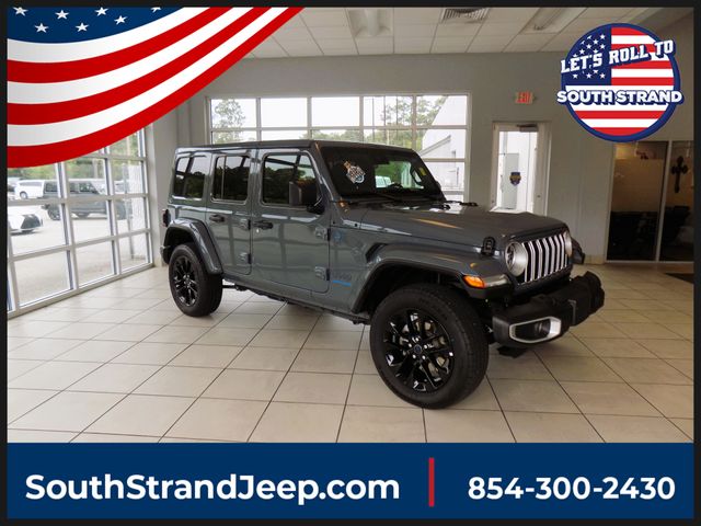 Anvil Clear Coat 2025 Jeep Wrangler 4xe SUV / Crossover Four-Wheel Drive 8-Speed Automatic