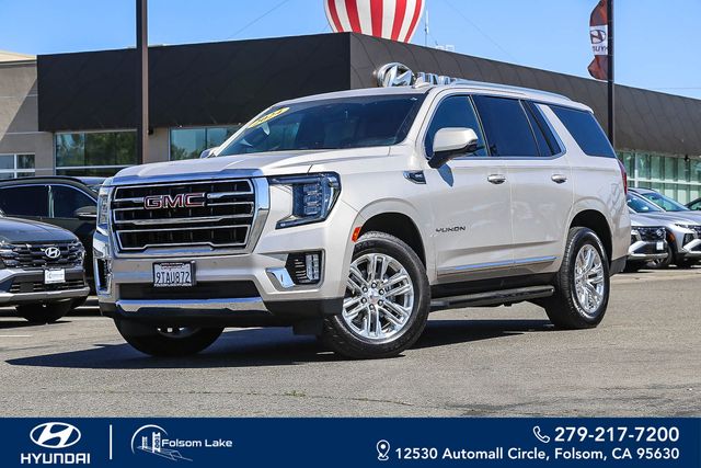 Brown (Pearl Beige Metallic) 2024 GMC Yukon SLT 4WD SUV / Crossover Four-Wheel Drive
