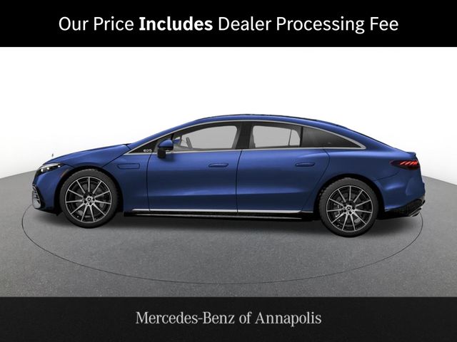 Nautical Blue 2026 Mercedes-Benz EQS 450 4MATIC Sedan All-Wheel Drive 1-Speed Automatic