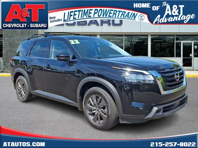 used 2022 Nissan Pathfinder car, priced at $26,288