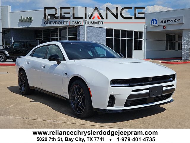 Bright White Clearcoat 2026 Dodge Charger Sedan All-Wheel Drive 8-Speed Automatic