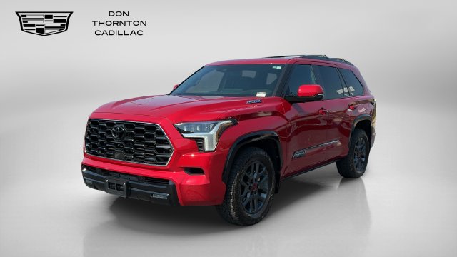 Red 2025 Toyota Sequoia SUV / Crossover Four-Wheel Drive Automatic