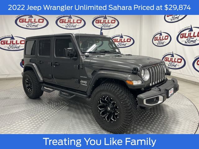  2022 Jeep Wrangler Unlimited Sahara 4WD   