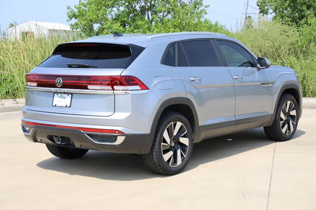 2024 Volkswagen Atlas Cross Sport 2.0T SE w/Technology Silver at Bayway Cadillac of The Woodlands