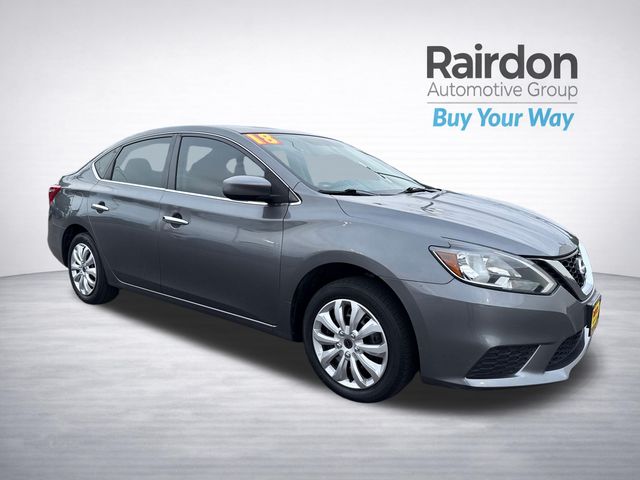 Gray (Gun Metallic) 2018 Nissan Sentra S FWD Sedan Front-Wheel Drive Continuously Variable Transmission