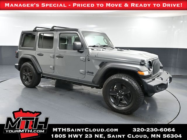 Sting-Gray Clearcoat 2019 Jeep Wrangler Unlimited Sport Altitude 4WD SUV / Crossover Four-Wheel Drive 8-Speed Automatic