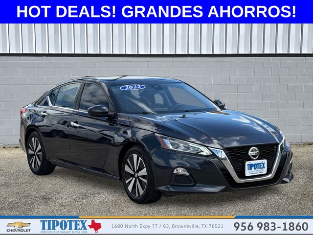 Storm Blue Metallic 2022 Nissan Altima Sedan Front-Wheel Drive Continuously Variable Transmission