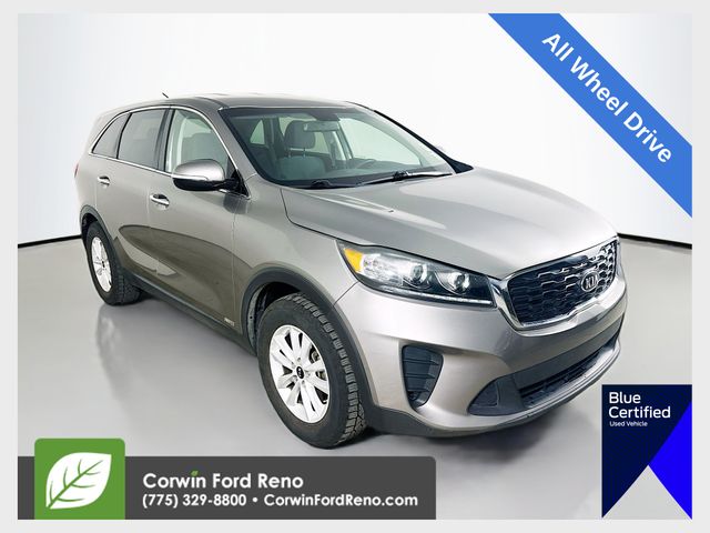 Titanium Silver 2019 Kia Sorento SUV / Crossover All-Wheel Drive 8-Speed Automatic
