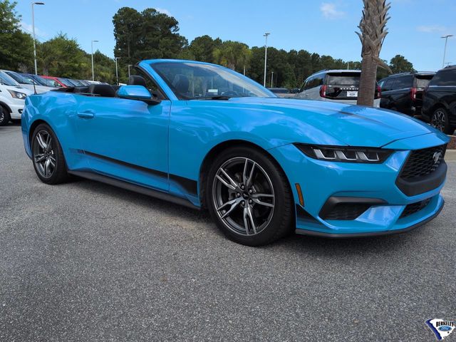 Grabber Blue Metallic 2024 Ford Mustang Convertible Rear-Wheel Drive Automatic