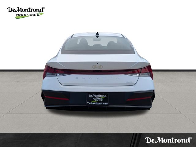 2026 Hyundai Elantra Limited White at DeMontrond Gulf Freeway