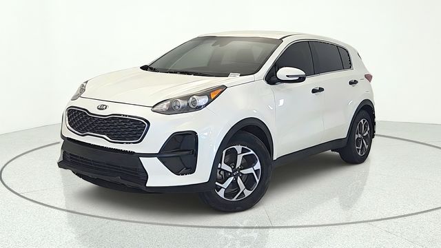Snow White Pearl 2021 Kia Sportage SUV / Crossover Front-Wheel Drive 6-Speed Automatic Overdrive