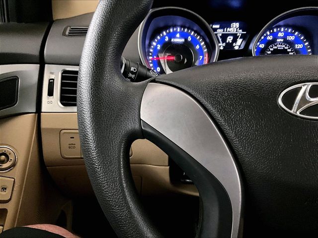 2013 Hyundai Elantra GLS Black at Klick Lewis Buick Chevrolet