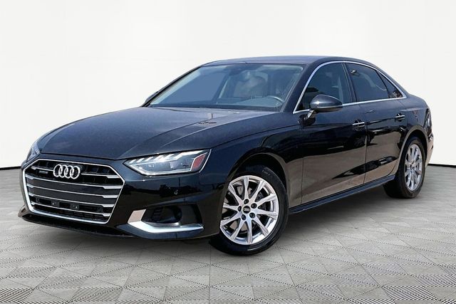Mythos Black Metallic 2023 Audi A4 quattro Premium 40 TFSI AWD Sedan All-Wheel Drive 7-Speed Automatic