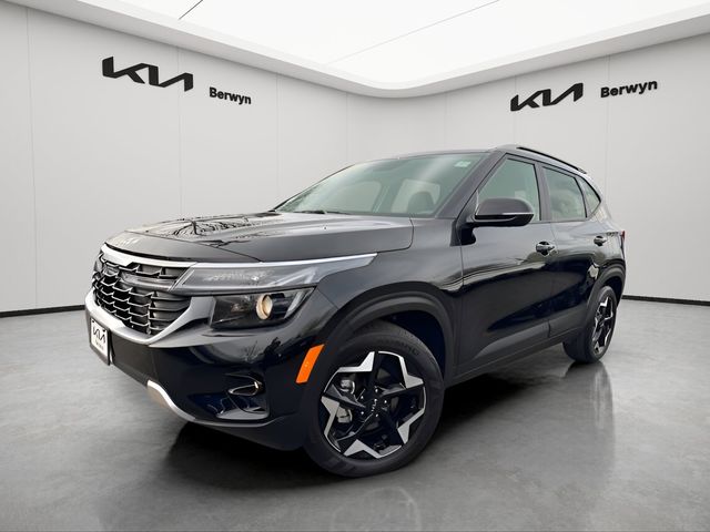 Fusion Black 2025 Kia Seltos S FWD SUV / Crossover Front-Wheel Drive Continuously Variable Transmission