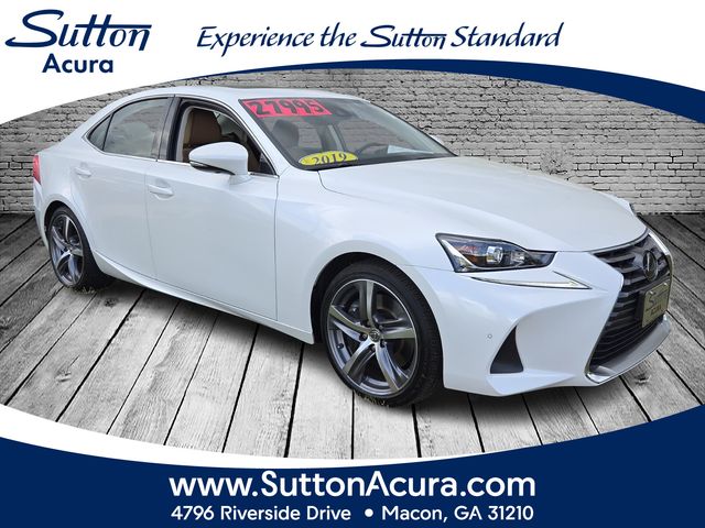 White Pearl 2019 Lexus IS 300 RWD Sedan Rear-Wheel Drive 8-Speed Dual Clutch