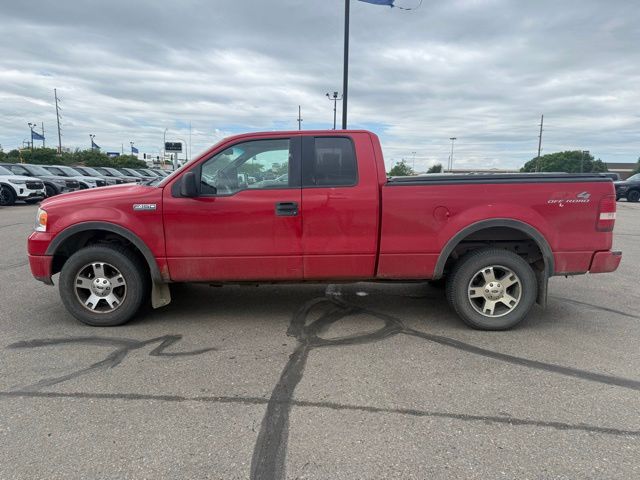 2005 Red Ford F-150 XL 4X4 Truck