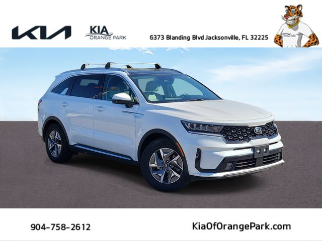 Snow White Pearl 2021 Kia Sorento Hybrid EX FWD SUV / Crossover Front-Wheel Drive 6-Speed Automatic