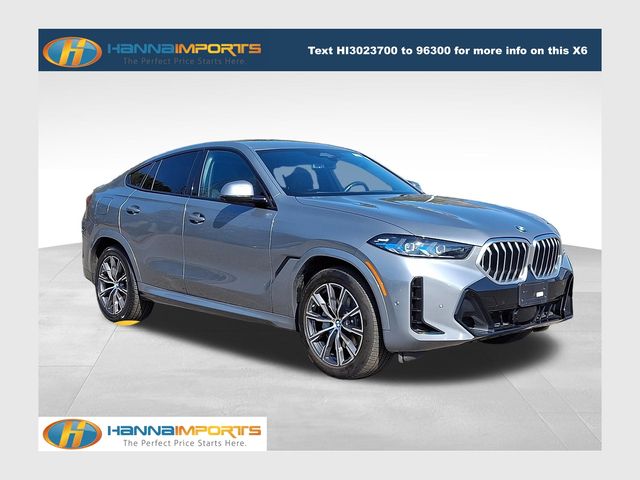 Gray (Skyscraper Grey Metallic) 2025 BMW X6 xDrive40i AWD SUV / Crossover All-Wheel Drive 8-Speed Automatic