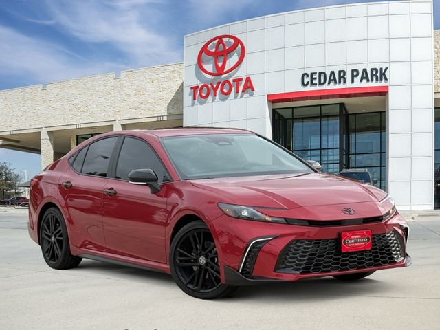 Supersonic Red 2026 Toyota Camry Sedan Front-Wheel Drive Continuously Variable Transmission