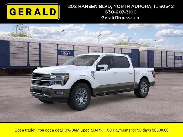 Star White Metallic Tri-Coat 2026 Ford F-150 Pickup Truck Four-Wheel Drive Automatic