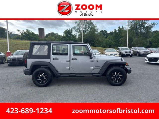 Billet Silver Metallic Clearcoat 2015 Jeep Wrangler SUV / Crossover Four-Wheel Drive 6-Speed Manual