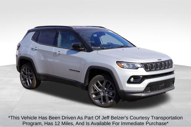 Silver Zynith Metallic Clear-Coat 2026 Jeep Compass SUV / Crossover Four-Wheel Drive 8-Speed Automatic