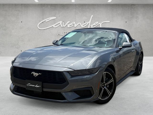 Carbonized Gray Metallic 2025 Ford Mustang Convertible Rear-Wheel Drive Automatic