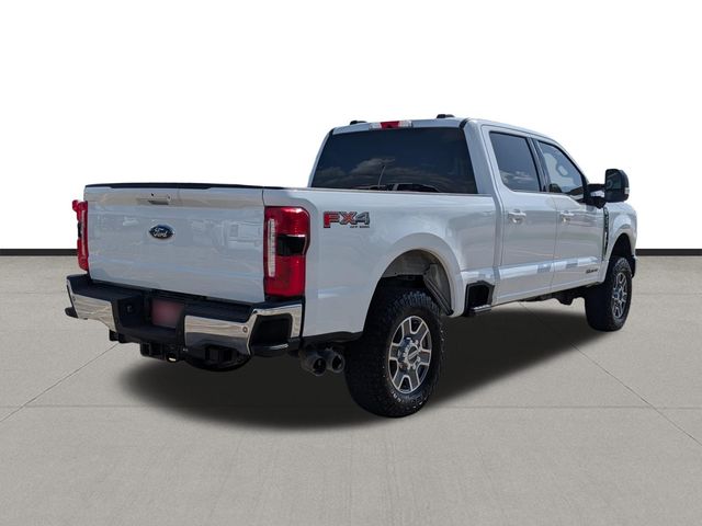2025 Ford F-250SD Lariat White at Texan Dodge Chrysler Jeep Ram