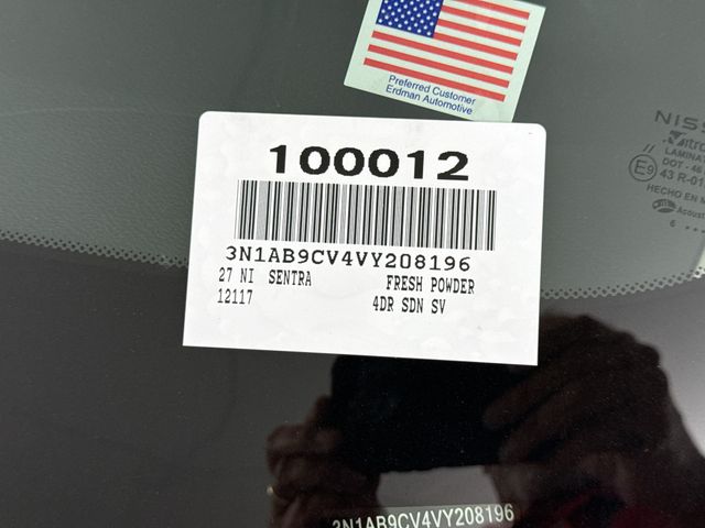 New 2027 Nissan Sentra Sedan