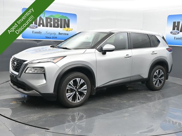 Brilliant Silver Metallic 2023 Nissan Rogue SUV / Crossover All-Wheel Drive Continuously Variable Transmission