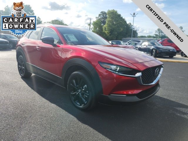 2025 Mazda CX-30 2.5 S Select Sport Red at Mazda of Columbia
