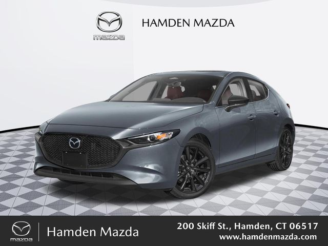 Polymetal Gray Metallic 2024 Mazda MAZDA3 2.5 S Carbon Edition Hatchback AWD Hatchback All-Wheel Drive 6-Speed Automatic