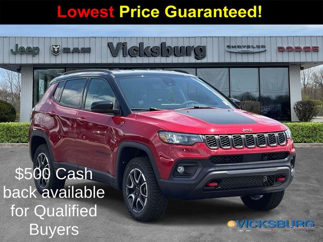 Red 2026 Jeep Compass SUV / Crossover Four-Wheel Drive 8-Speed Automatic
