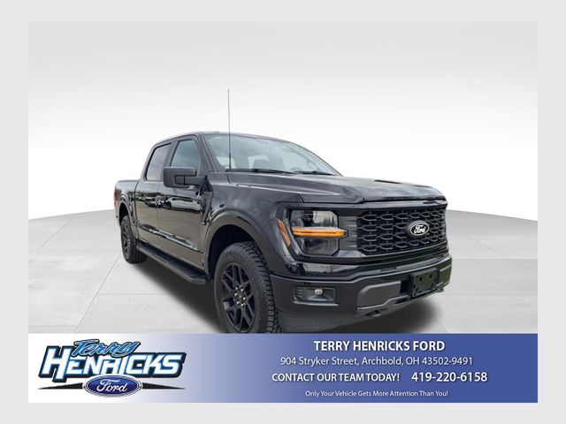 Agate Black Metallic 2024 Ford F-150 Pickup Truck Four-Wheel Drive Automatic