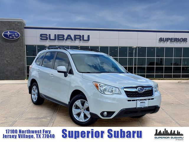 Crystal White Pearl 2016 Subaru Forester SUV / Crossover All-Wheel Drive Continuously Variable Transmission