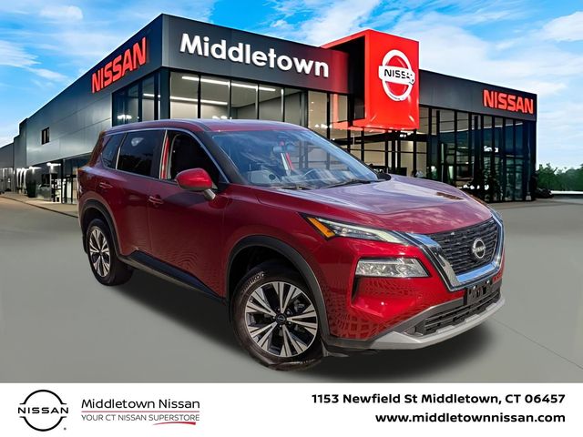 Red (Scarlet Ember Tintcoat) 2023 Nissan Rogue SUV / Crossover All-Wheel Drive Continuously Variable Transmission