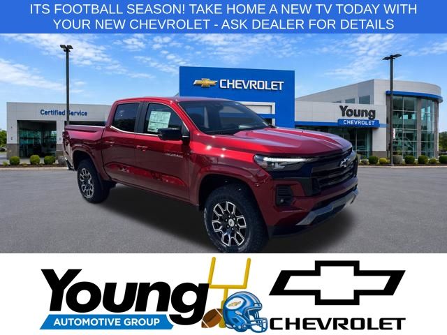 Radiant Red Tintcoat 2026 Chevrolet Colorado Pickup Truck Four-Wheel Drive 8-Speed Automatic