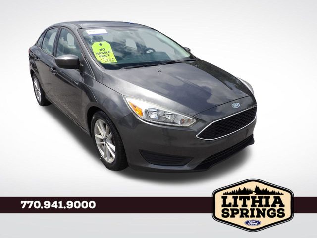 Gray (Magnetic) 2018 Ford Focus Sedan Front-Wheel Drive 6-Speed Automatic