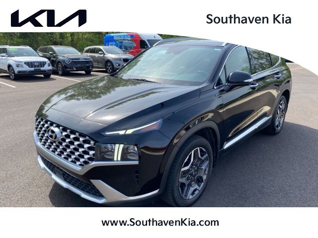 Twilight Black 2022 Hyundai Santa Fe Limited FWD SUV / Crossover Front-Wheel Drive Automatic