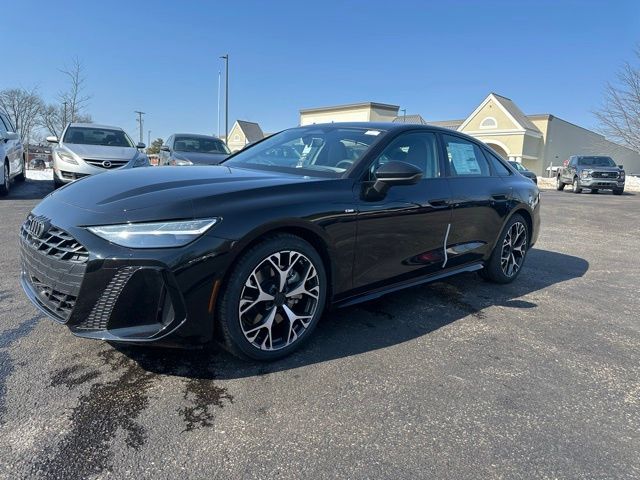 Mythos Black Metallic 2026 Audi A6 quattro Progressiv TFSI Sedan 7-Speed Automatic