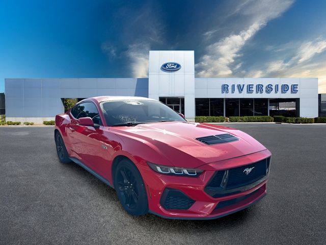 Race Red 2024 Ford Mustang Coupe Rear-Wheel Drive Automatic