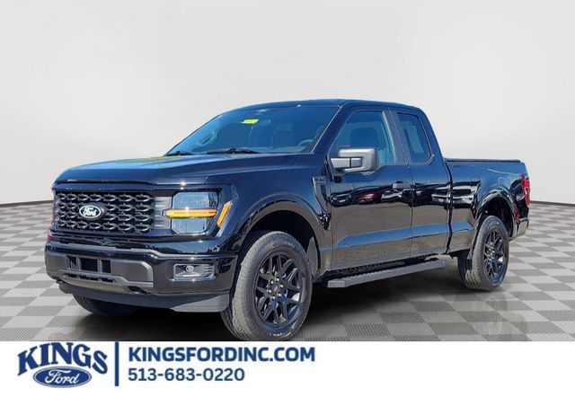 Black Metallic 2025 Ford F-150 Pickup Truck Four-Wheel Drive Automatic