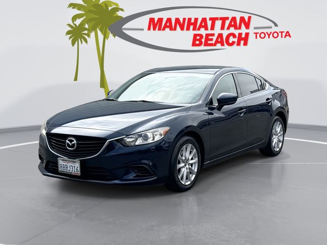Crystal Blue 2017 Mazda MAZDA6 Sedan Front-Wheel Drive 6-Speed Automatic