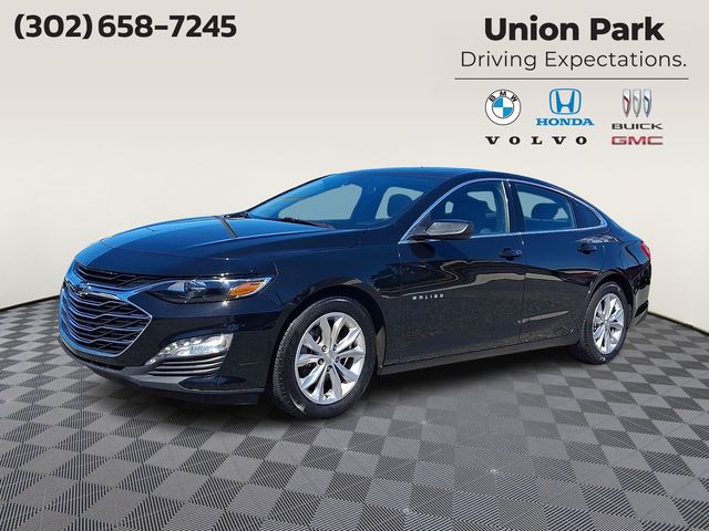 Black Metallic 2023 Chevrolet Malibu Sedan Front-Wheel Drive Continuously Variable Transmission